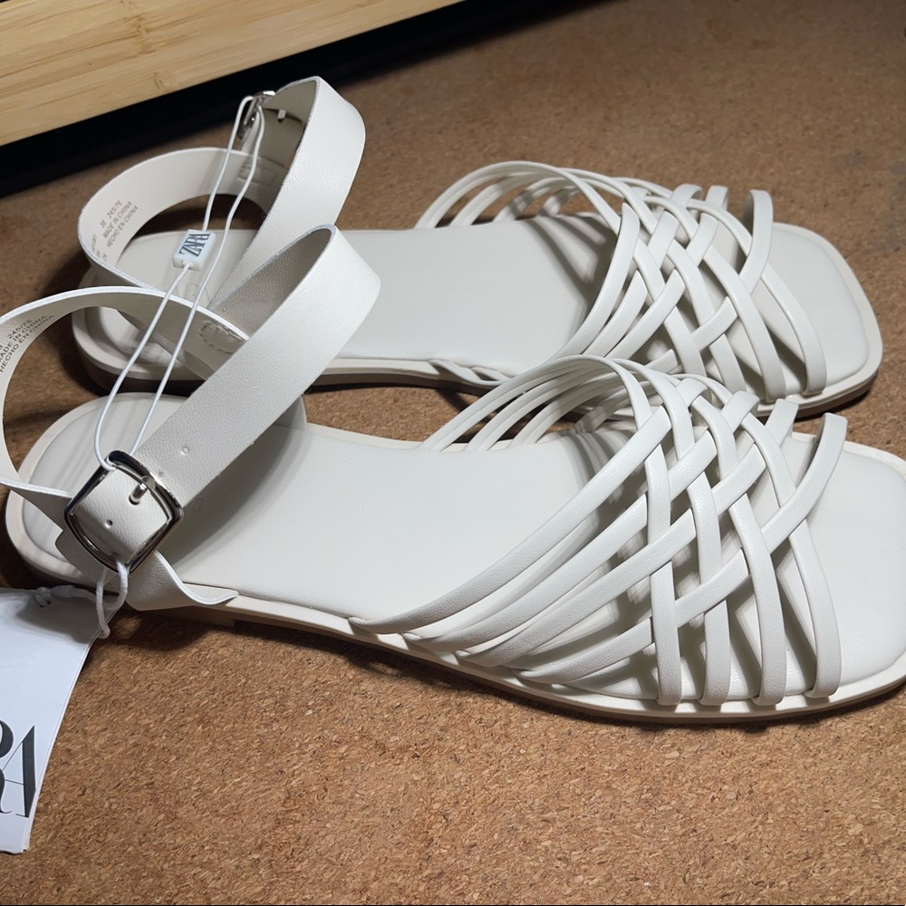 ๐ซ Zara Flat Fisherman Sandals - New ๐ซ - Picture 10 of 11